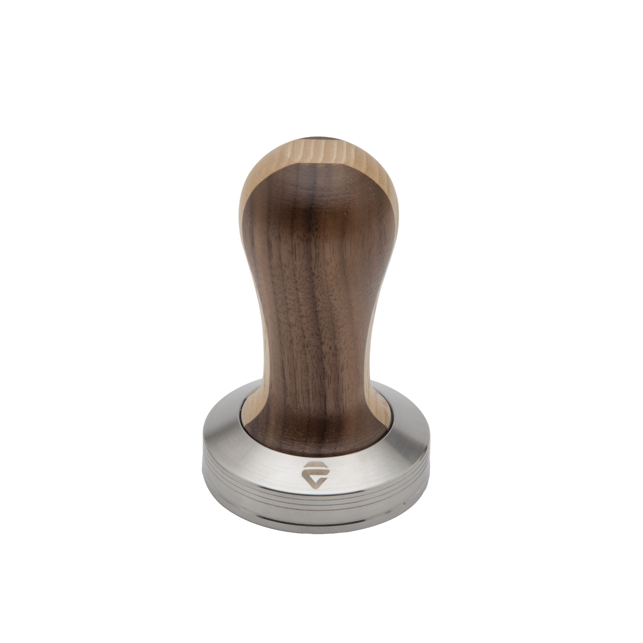 Lelit wooden tamper with stainless base