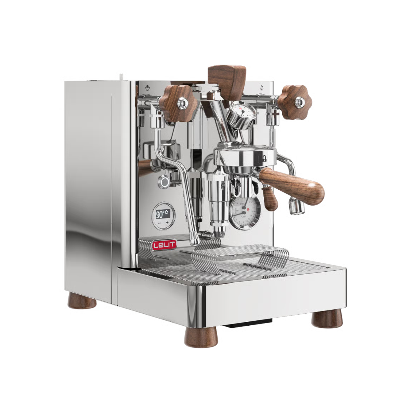 Lelit Bianca espresso machine, angled view