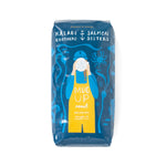 Mug Up Roast coffee bag with illustrated fisherman — Kaladi Brothers and Salmon Sisters collaboration